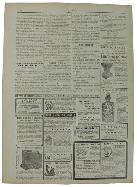 LA RANA - Giornale Umoristico con caricature e disegni a … | Immagine principale