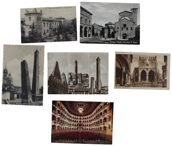 BOLOGNA E DINTORNI : 30 CARTOLINE D'EPOCA (alcune anni '40). | Immagine Gallery 4
