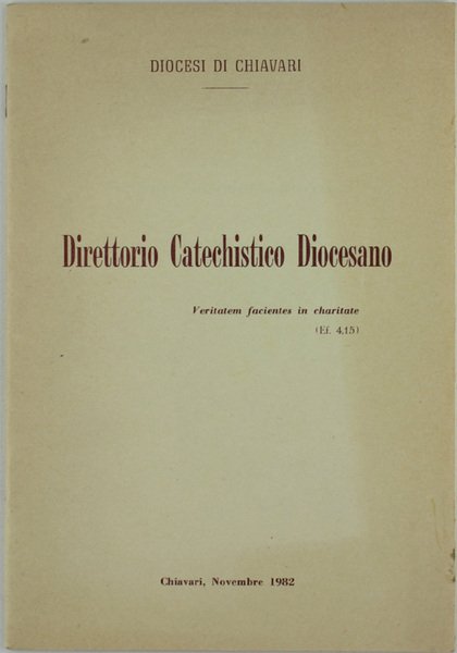 DIRETTORIO CATECHISTICO DIOCESANO.