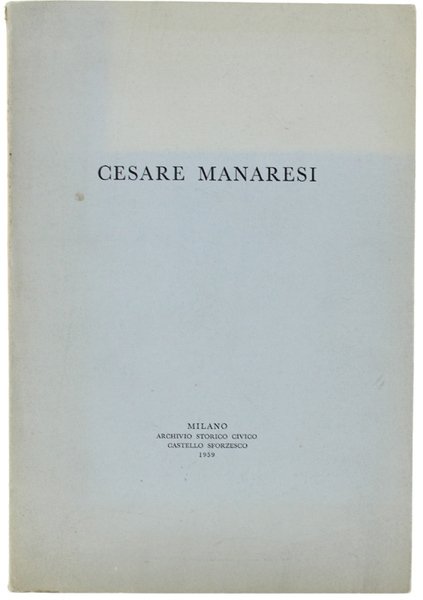 CESARE MANARESI.