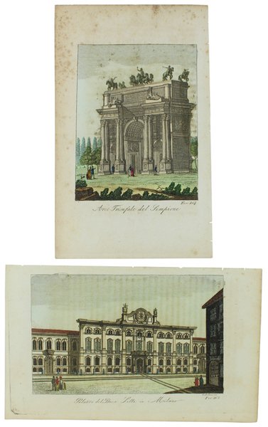 ARCO TRIONFALE DEL SEMPIONE - PALAZZO DEL DUCA LITTA IN …