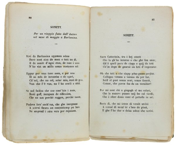 POESIE INEDITE DI CARLO PORTA MILANESE. | Immagine Gallery 2