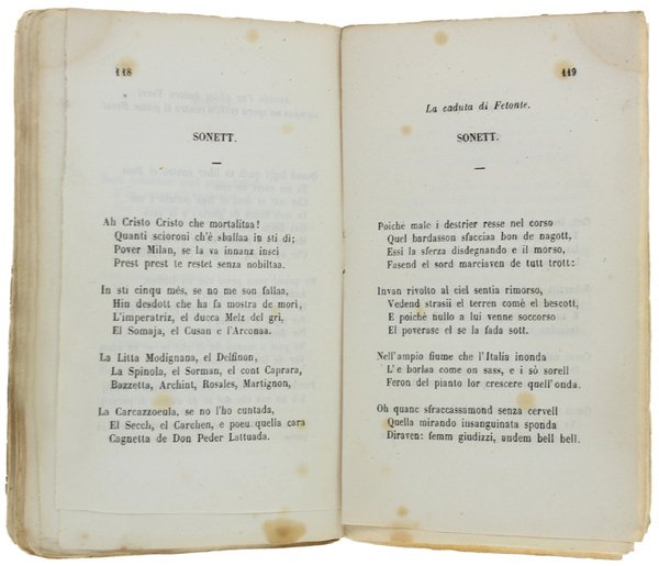 POESIE INEDITE DI CARLO PORTA MILANESE. | Immagine Gallery 4