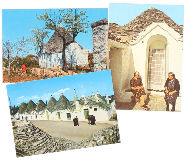 ALBEROBELLO. Tre cartoline.