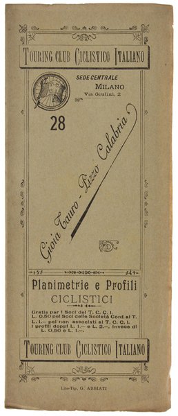 GIOIA TAURO - PIZZO CALABRIA. Planimetrie e Profili Ciclistici - … | Immagine principale