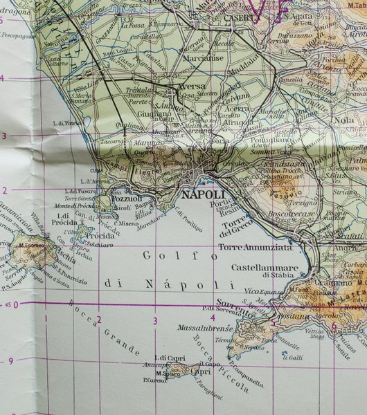 ROMA. Carta d'Europa - Scala 1:500 000. "K33 SO"