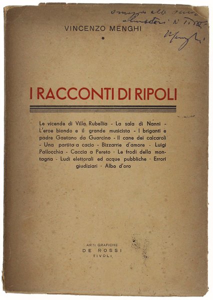 I RACCONTI DI RIPOLI.