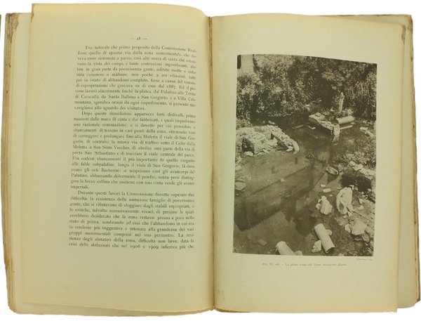 LA ZONA MONUMENTALE DI ROMA E L'OPERA DELLA COMMISSIONE REALE.