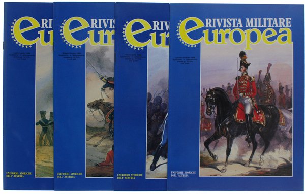 RIVISTA MILITARE EUROPEA - UNIFORMI STORICHE DELL'AUSTRIA. (4 album) | Immagine principale