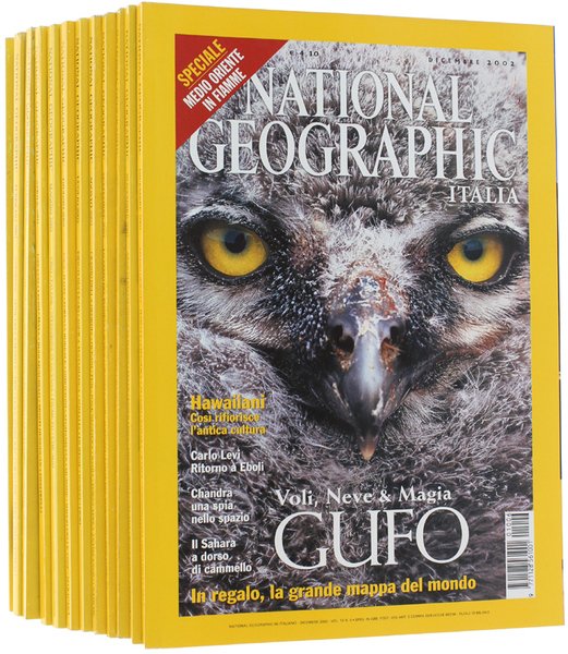 NATIONAL GEOGRAPHIC ITALIA - Annata 2002 completa [edizione italiana]