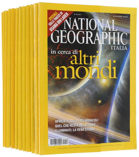 NATIONAL GEOGRAPHIC ITALIA - Annata 2004 completa [edizione italiana]