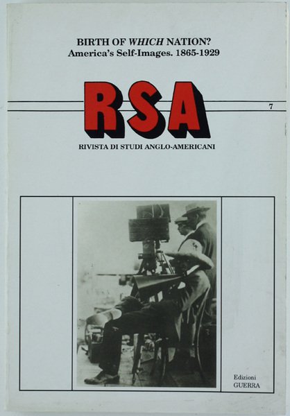 RSA Journal - RIVISTA DI STUDI ANGLO-AMERICANI. Anno V - …