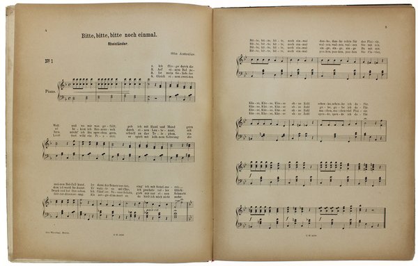 BITTE, BITTE NOCH EINMAL! Da Capo-Tanzlieder-Sammlung.