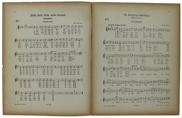 BITTE, BITTE NOCH EINMAL! Da Capo-Tanzlieder-Sammlung.