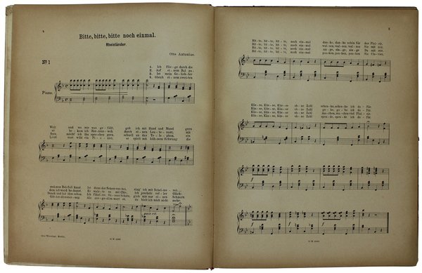 BITTE, BITTE NOCH EINMAL! Da Capo-Tanzlieder-Sammlung.