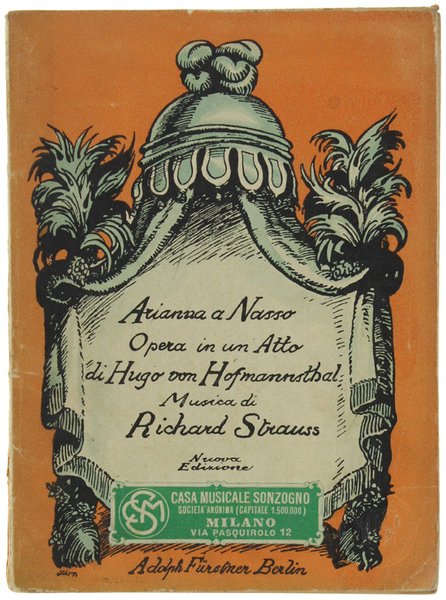ARIANNA A NASSO. Opera in un atto. Unica traduzione ritmica …