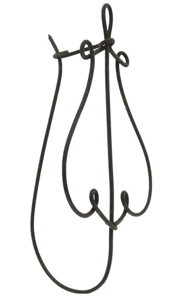 ANTICO GANCIO A MOLLA DA PARETE fatto a mano con …