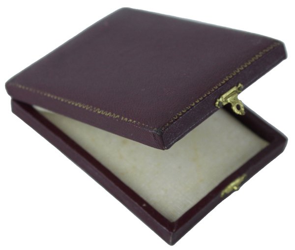 B.V.DELLA CONSOLATA: PLACCHETTA MEDAGLIA ARGENTONE IN ASTUCCIO DA VIAGGIO. | Immagine principale