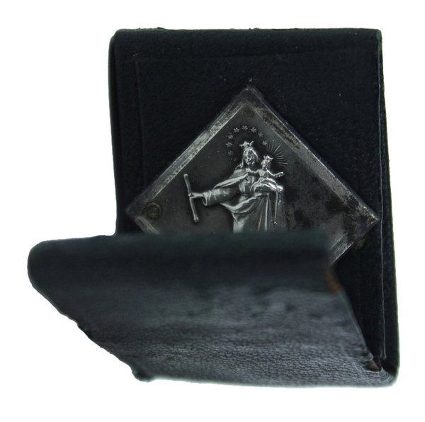 RICORDO MARIA AUSILIATRICE mm 35x23 apribile e ripiegabile. Vintage | Immagine Gallery 2