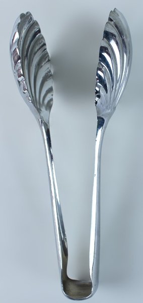 POSATE DA SERVIZIO ACCIAIO INOX: DUE PINZE A CUCCHIAIO + … | Immagine Gallery 2