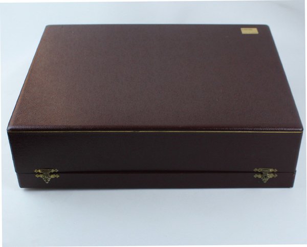 INSALATIERA VINTAGE ARGENTO 800/1000 E CRISTALLO NELLA SCATOLA ORIGINALE (tutto …