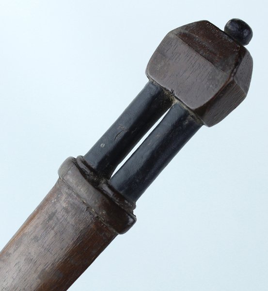 TAGLIACARTE IN LEGNO ART DECO CM 24,5x2,8