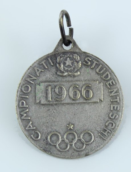 MEDAGLIA CAMPIONATI STUDENTESCHI 1966 - VICTORIA.
