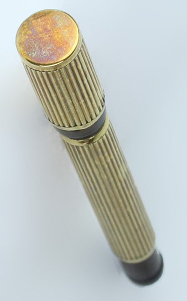 PENNA STILOGRAFICA LAMINATA ORO 18 KR pennino rientrante, ORO 14 …