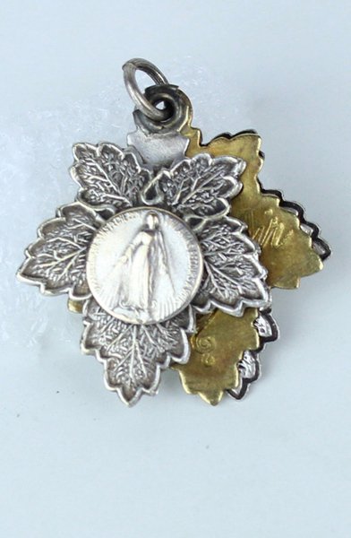 CIONDOLO VINTAGE SOUVENIR IMMACOLATA (apribile). | Immagine Gallery 1