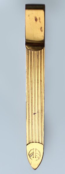 SEGNALIBRO VINTAGE "GALBIATI" N METALLO DORATO