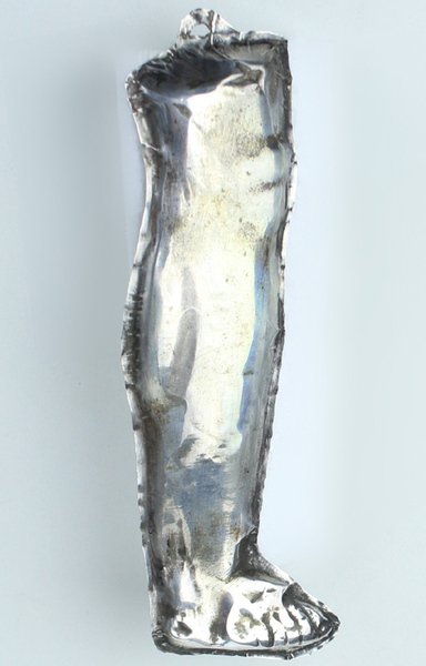 EX VOTO VINTAGE ARGENTATO CM 16 | Immagine principale