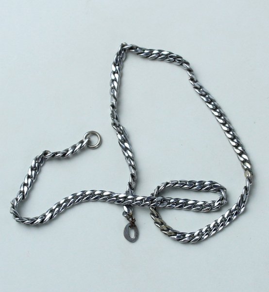 CATENINA COLLANINA MAGLIE PIATTE CM 30 | Immagine principale