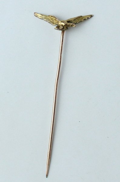 AQUILA GUARDIE GIURATE VIGILANZA; SPILLA DORATA CM 6,5 | Immagine principale