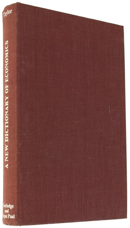 A NEW DICTIONARY OF ECONOMICS.