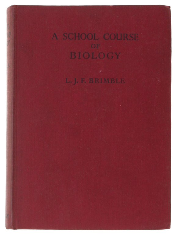 A SCHOOL COURSE OF BIOLOGY with suggestions for experimental and …