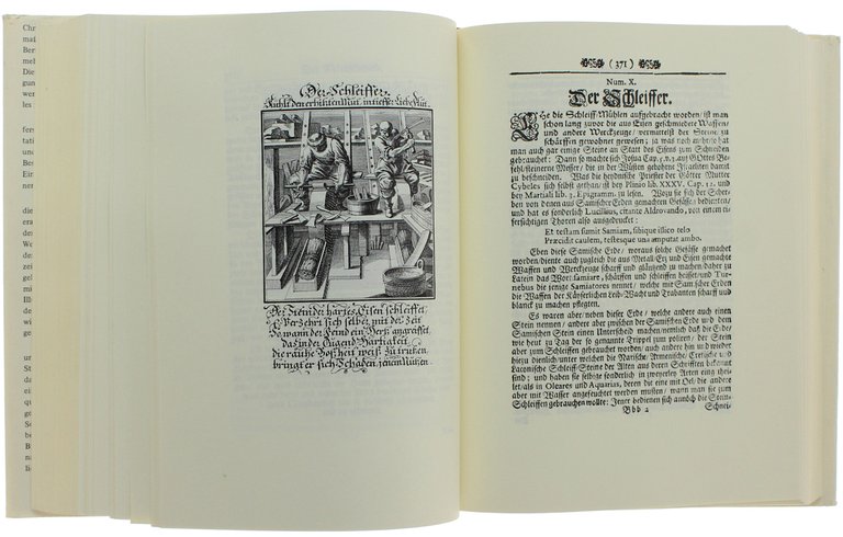ABBILDUNG UND BESCHREIBUNG DER GEMEIN-NUTZLICHEN HAUPTSTANDE. Facsimile-neudruck der Ausgabe Tegensburg …