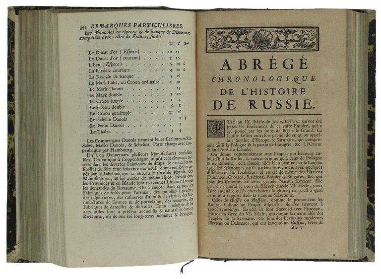 ABREGE' CHRONOLOGIQUE DE L'HISTOIRE DU NORD OU DES ETATS DE …