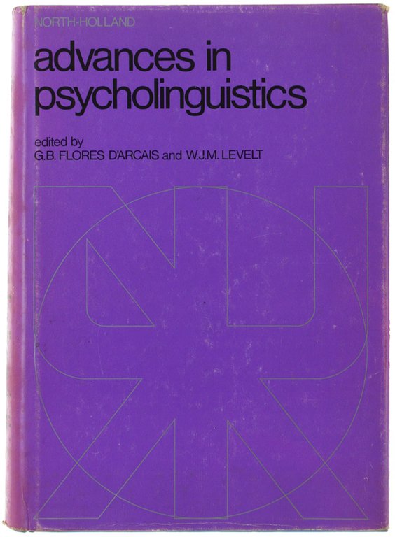 ADVANCES IN PSYCHOLINGUISTICS. Research papers presented at the Bressanone Conference … | Immagine Gallery 2