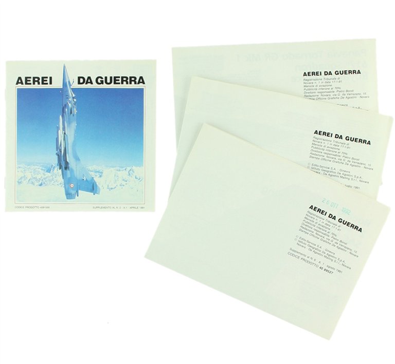 AEREI DA GUERRA (Raccolta completa: 1936 schede)