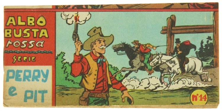 ALBO BUSTA ROSSA - SERIE PERRY E PIT. N. 14.