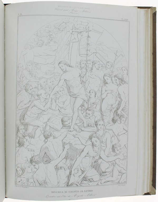 ALBUM PITTORICO DI SAVERIO PISTOLESI con note ed osservazioni. [Edizione …