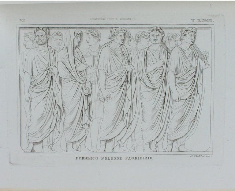 ALBUM PITTORICO DI SAVERIO PISTOLESI con note ed osservazioni. [Edizione …