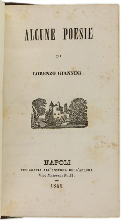 ALCUNE POESIE.