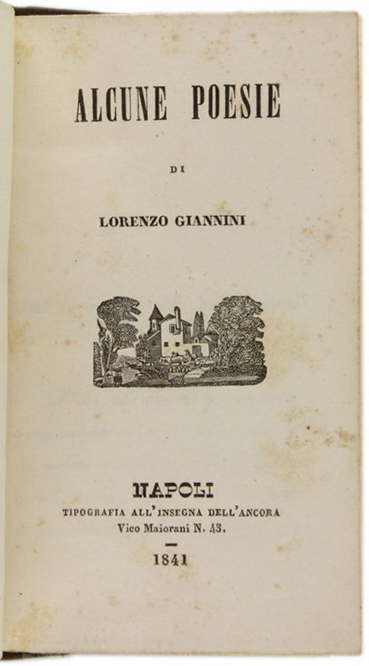ALCUNE POESIE.