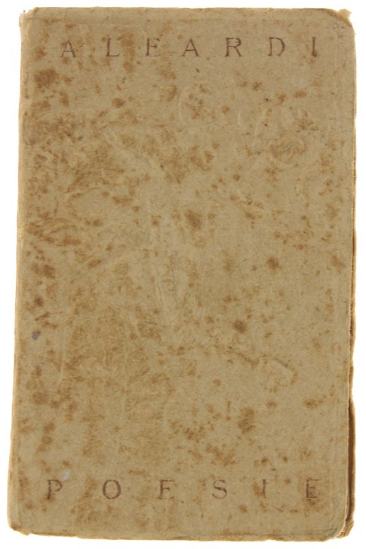 ALEARDI - POESIE. Raccolta di Breviari Intellettuali n.49