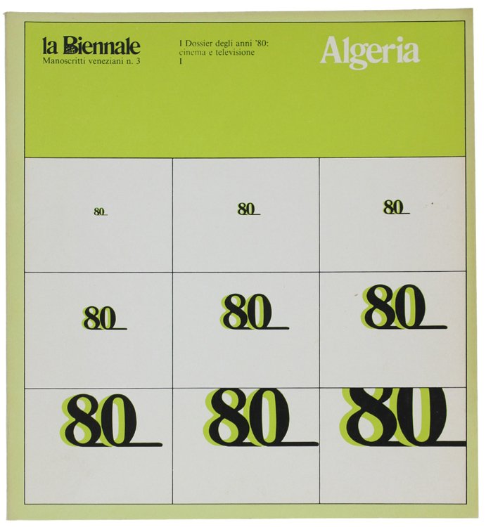 ALGERIA. Manoscritti Veneziani N.3.