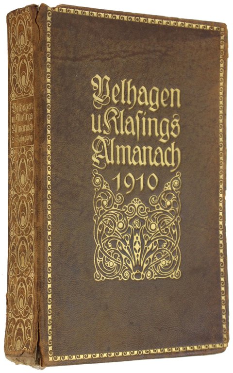ALMANACH HERAUSGEGEBEN VON DER REDAKTION VON VELHAGEN UND KLASINGS MONATSHEFTEN …
