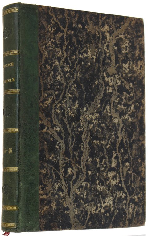 ALMANACH HORTICOLE POUR 1845, CALENDRIER COMPLET DU JARDINIER - ANNUAIRE …