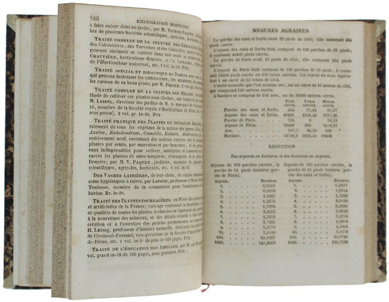 ALMANACH HORTICOLE POUR 1845, CALENDRIER COMPLET DU JARDINIER - ANNUAIRE …