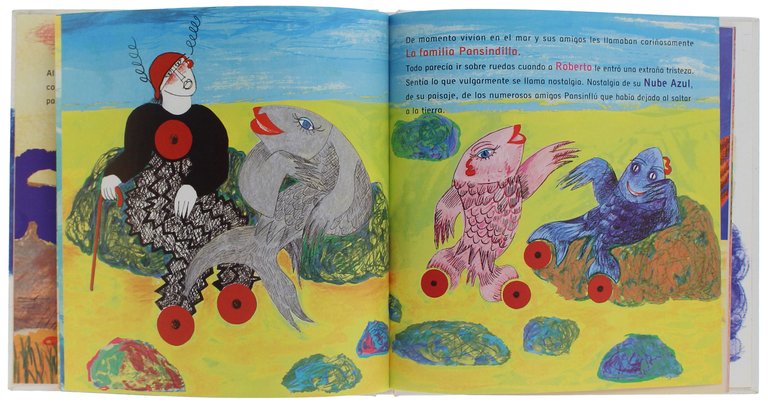 ANA ARAGUES : illustrazioni per "El Pansinflù Curioso"